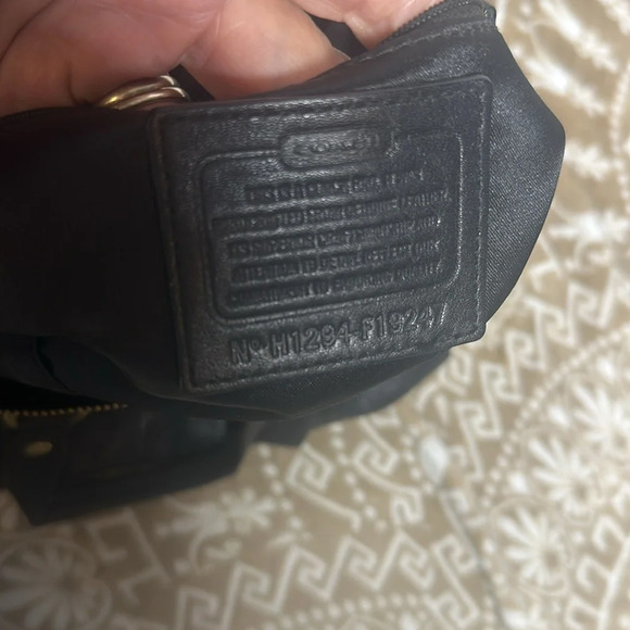 Coach Black Shoulder Bag - Picture 9 of 12